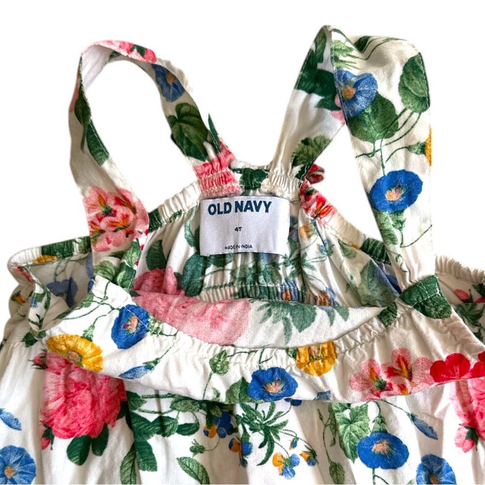 Old Navy Floral Sleeveless Dress size 4T - Picture 2 of 3